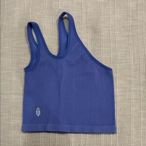 FP Movement Indigo Ribbed Tank Top